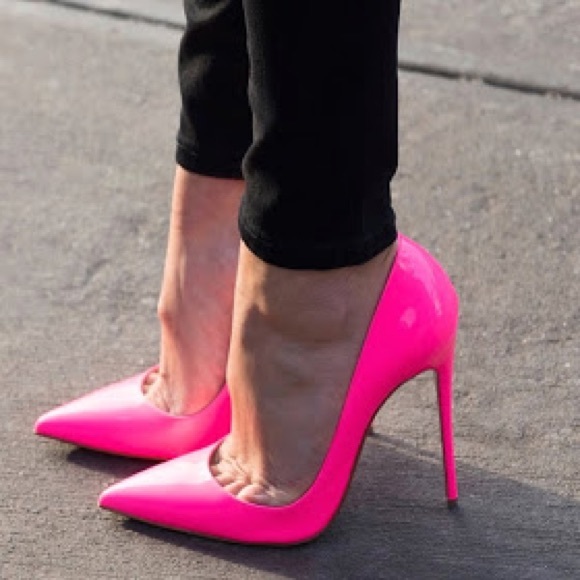 Last Pair 🚨 size 8.5 Steve Madden Pink Heels - Picture 2 of 7